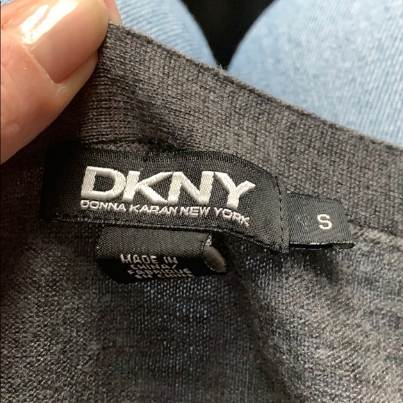 DKNY pouf sleeves cardigan - Picture 6 of 10